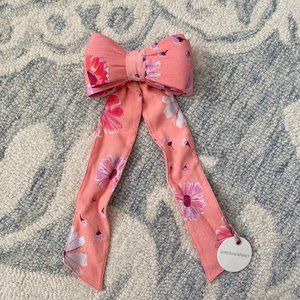 NWT LoveShackFancy Lorna Barrette - Coral Blaze